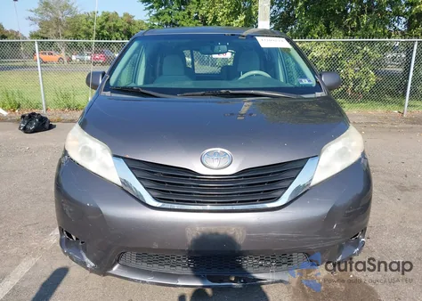 2012 Toyota Sienna Le V6 8 Passenger from USA, damaged, VIN 5TDKK3DC9CS187233